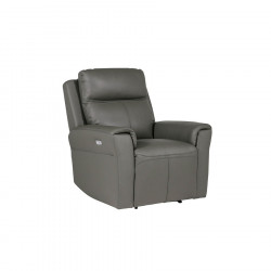 Regent Electric Recliner Leather Ash